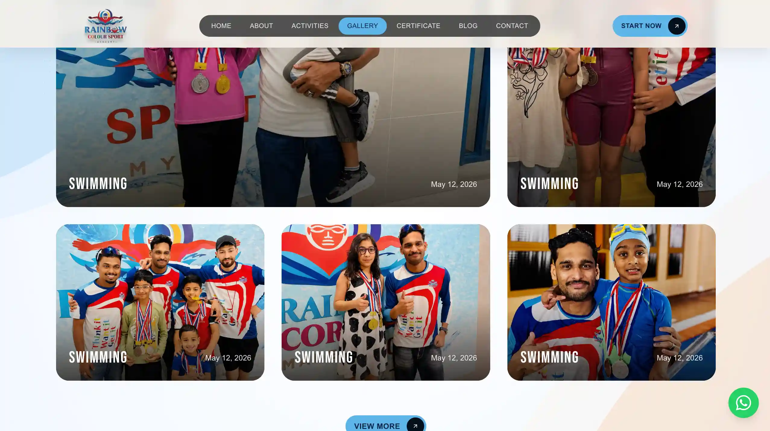 Rainbow Website screenshot 6