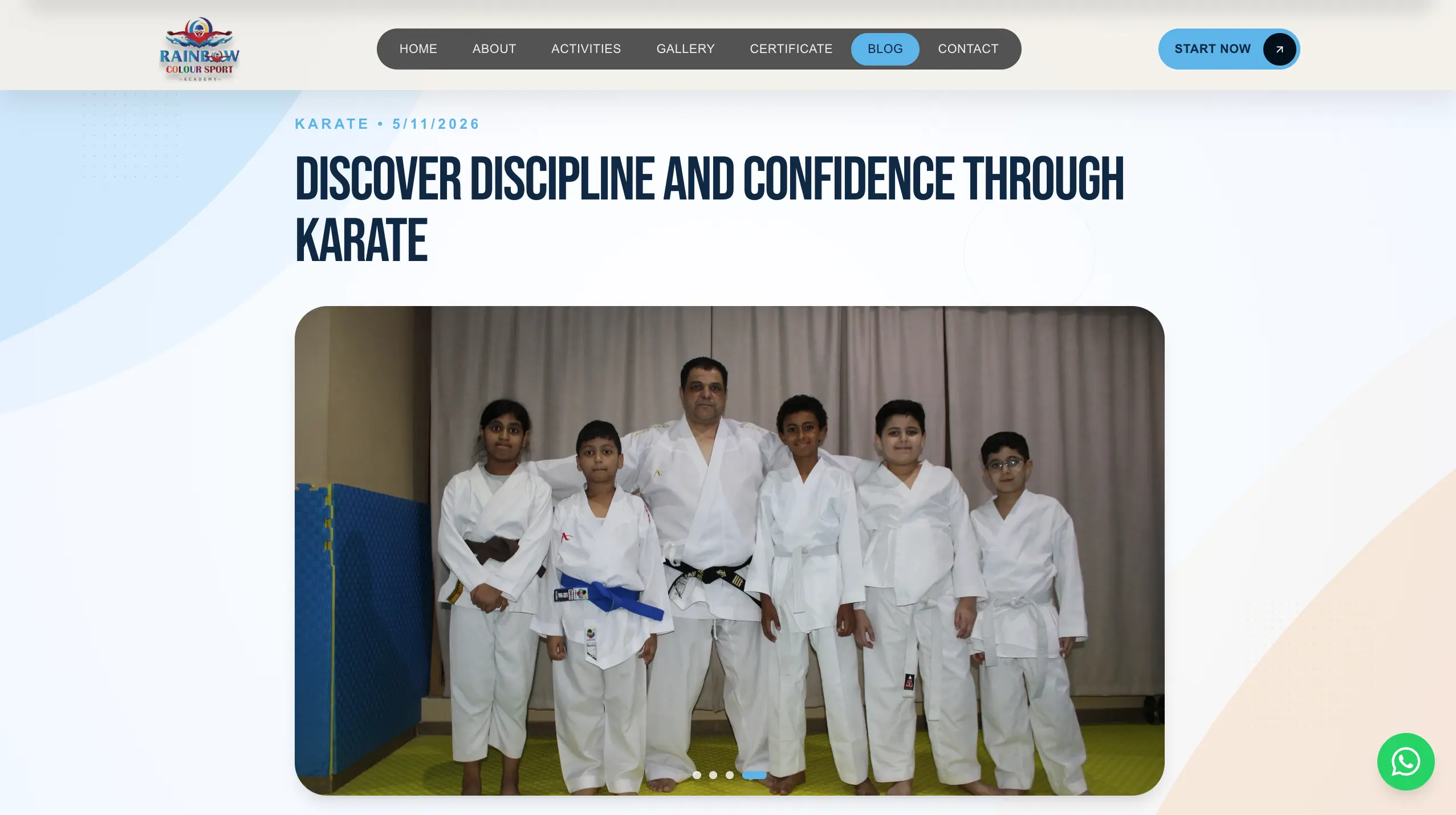 Rainbow Website screenshot 10